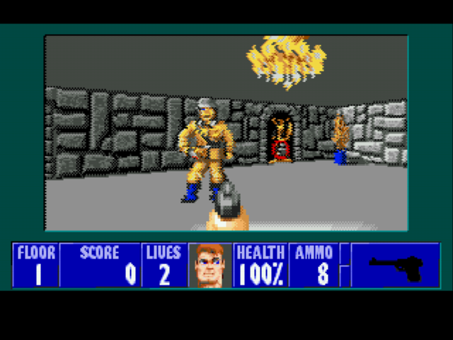 Wolfenstein 3D (demo ver b10.5)